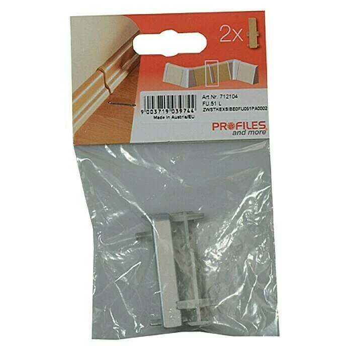 Bestes Angebot ⭐ BAUHAUS Profiles And More Übergangskappe FU51L/KU51L Silber, 2 Stk. ✨ 2 Bestes Angebot ⭐ BAUHAUS Profiles And More Übergangskappe FU51L/KU51L Silber, 2 Stk. ✨ – Bild 2