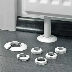 Bestpreis ✨ BAUHAUS LOGOCLIC Rohrrosette Weiß, 2 Stk., Kunststoff 😉