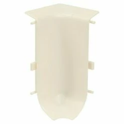 Bestes Angebot 🎁 BAUHAUS LOGOCLIC Innenecke Weiß, 2 Stk., Geeignet Für: Klemmsockelleisten 👏