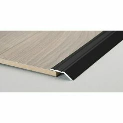 Budget 🧨 BAUHAUS LOGOCLIC Abschlussprofil 146 Schwarz, 0,9 M X 32 Mm, Montageart: Kleben 🧨