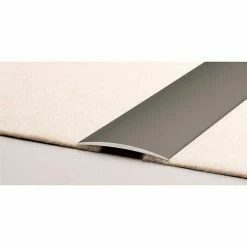 Auslauf ⭐ BAUHAUS LOGOCLIC Übergangsprofil 134 Edelstahl Matt, 1 M X 60 Mm X 5 Mm, Montageart: Kleben 💯