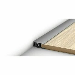 Aktion ⭐ BAUHAUS LOGOCLIC Abschlussprofil 313 Silber, 2,7 M X 26 Mm, Montageart: Stecken ✨