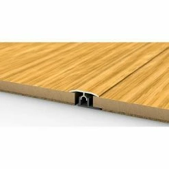 Schlussverkauf 🛒 BAUHAUS LOGOCLIC Übergangsprofil 303 Eiche Hell, 0,9 M X 34 Mm, Montageart: Stecken 👍