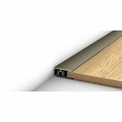 Angebote 😉 BAUHAUS LOGOCLIC Abschlussprofil 313 Edelstahl Matt, 2,7 M X 26 Mm, Montageart: Stecken 😉