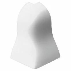 Bestes Angebot 😀 BAUHAUS LOGOCLIC Außenecke K40 Weiß, 2 Stk., Geeignet Für: Sockelleiste K40 🌟