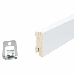 Budget 🥰 BAUHAUS Sockelleiste 2,4 M X 1,6 Cm X 4 Cm, Nadelholz, Weiß Lackiert ❤️ 9 Budget 🥰 BAUHAUS Sockelleiste 2,4 M X 1,6 Cm X 4 Cm, Nadelholz, Weiß Lackiert ❤️ -Bodenverlegebedarf Verkäufe 12 400