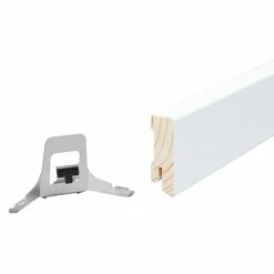 Budget 🥰 BAUHAUS Sockelleiste 2,4 M X 1,6 Cm X 4 Cm, Nadelholz, Weiß Lackiert ❤️ 10 Budget 🥰 BAUHAUS Sockelleiste 2,4 M X 1,6 Cm X 4 Cm, Nadelholz, Weiß Lackiert ❤️ -Bodenverlegebedarf Verkäufe 12 401