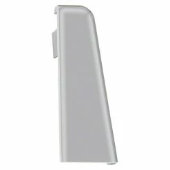 Angebote 🎁 BAUHAUS LOGOCLIC Endkappe K50 Silber, 4 Stk., Passend Für: LOGOCLIC Sockelleisten K50 💯