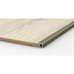 Am billigsten 🎉 BAUHAUS LOGOCLIC Endprofil 250 Edelstahl Matt, 0,9 M X 24 Mm X 12 Mm, Montageart: Kleben 🎉