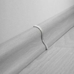 Großhandel 😀 BAUHAUS LOGOCLIC Übergangskappe K40 Chrom Matt, 2 Stk., Geeignet Für: Sockelleiste K40 😍