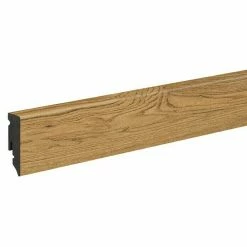 Bestes Angebot ❤️ BAUHAUS Profiles And More Sockelleiste KU51L Eiche Sumatra 2,4 M X 15 Mm X 50 Mm, Gerade 😉