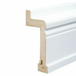 Top 10 💯 BAUHAUS Rohrabdeckleiste Weiß, 2,5 M X 68 Mm X 145 Mm, Profiliert 🧨