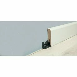 Beste Bewertungen von 🥰 BAUHAUS LOGOCLIC Sockelleiste Weiß 2,6 M X 17 Mm X 70 Mm, Gerundet ❤️