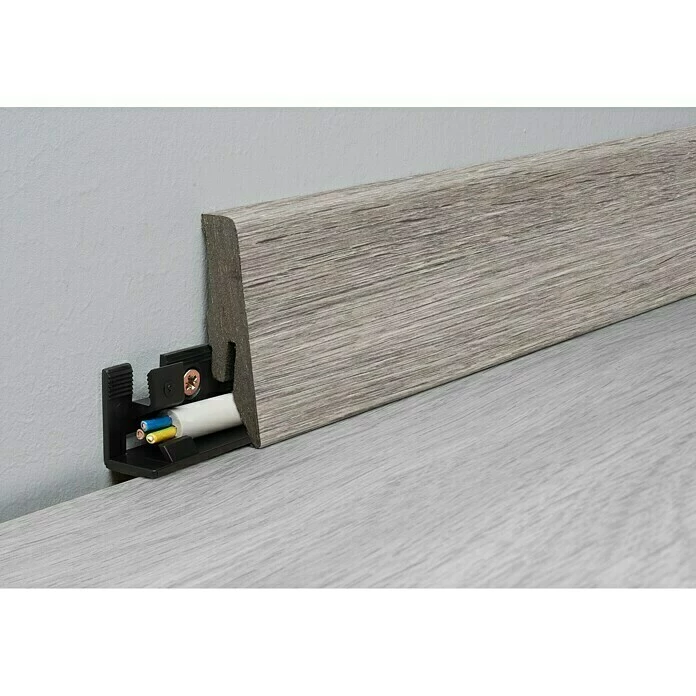 Brandneu 🌟 BAUHAUS LOGOCLIC Aquaprotect Sockelleiste K58 Moonlight Oak 2,6 M X 18 Mm X 58 Mm, Gerade 😉 1 Brandneu 🌟 BAUHAUS LOGOCLIC Aquaprotect Sockelleiste K58 Moonlight Oak 2,6 M X 18 Mm X 58 Mm, Gerade 😉