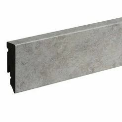 Bester Verkauf 😀 BAUHAUS Profiles And More Sockelleiste KU51L Fliese Capri 2,4 M X 15 Mm X 50 Mm, Gerade ✔️