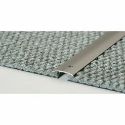 Aktion 👏 BAUHAUS LOGOCLIC Übergangsprofil 130 Edelstahl Matt, 1 M X 30 Mm X 3,9 Mm, Montageart: Schrauben ✔️