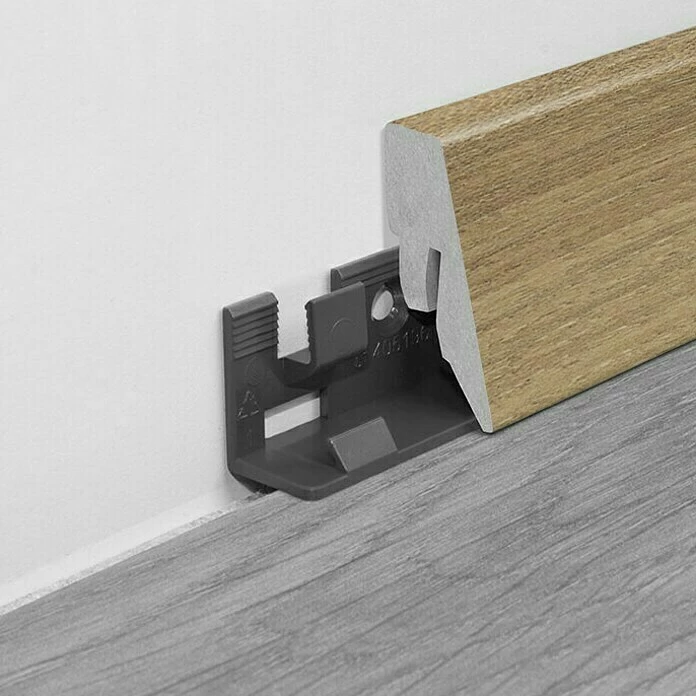 Neu 🎉 BAUHAUS LOGOCLIC Sockelleiste K40 C Hickory Morino 2,6 M X 19 Mm X 40 Mm, Gerade 👍 1 Neu 🎉 BAUHAUS LOGOCLIC Sockelleiste K40 C Hickory Morino 2,6 M X 19 Mm X 40 Mm, Gerade 👍