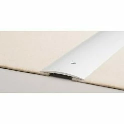 Brandneu 💯 BAUHAUS LOGOCLIC Übergangsprofil 134 Silber, 2,7 M X 60 Mm X 5 Mm, Montageart: Schrauben ⌛