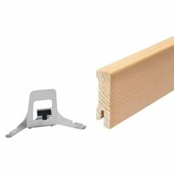 Großhandel 💯 BAUHAUS Sockelleiste Buche 2,4 M X 1,6 Cm X 5,8 Cm 🎁 -Bodenverlegebedarf Verkäufe 12 685