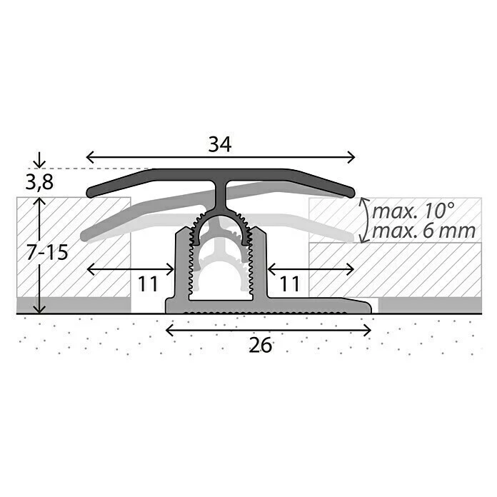 Bester Verkauf 💯 BAUHAUS MyStyle MyDream Universalprofil 3in1 Golden Vista Oak 1 M X 34 Mm X 15 Mm, Montageart: Stecken 🧨 2 Bester Verkauf 💯 BAUHAUS MyStyle MyDream Universalprofil 3in1 Golden Vista Oak 1 M X 34 Mm X 15 Mm, Montageart: Stecken 🧨 – Bild 2