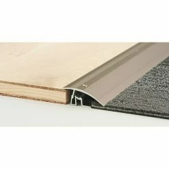 Auslauf 🤩 BAUHAUS LOGOCLIC Anpassprofil 402 Edelstahl Matt, 0,9 M X 50 Mm, Montageart: Schrauben 🛒