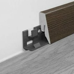 Coupon 🔥 BAUHAUS LOGOCLIC Sockelleiste K40 C Eiche Rapollo 2,6 M X 19 Mm X 40 Mm, Gerade ✔️