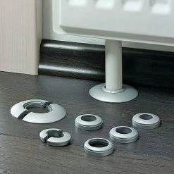 Beste Bewertungen von ✔️ BAUHAUS LOGOCLIC Rohrrosette Silber, 2 Stk., Kunststoff 💯