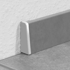 Rabatt 😍 BAUHAUS LOGOCLIC Endkappe K40 C Silber, 2 Stk., Passend Für: LOGOCLIC Sockelleiste K40 C 🌟