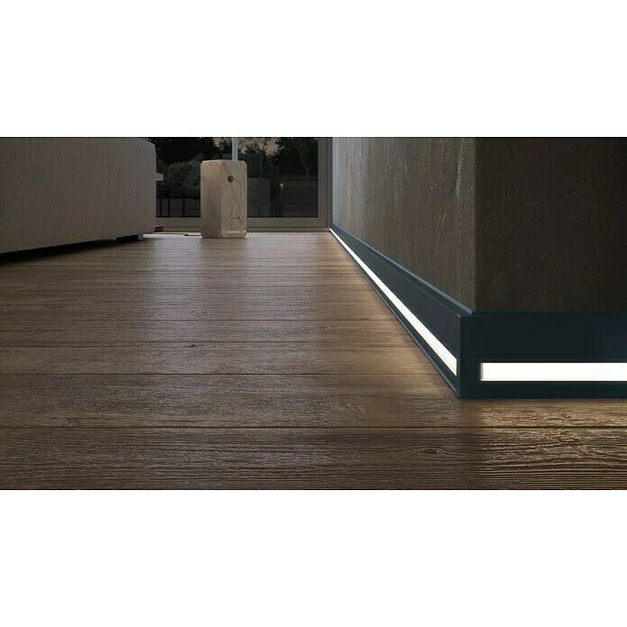 Coupon 👏 BAUHAUS Deckprofil Cubica LS80 Light Down Anthrazit, 2,5 M X 19 Mm X 80 Mm 🔔 3 Coupon 👏 BAUHAUS Deckprofil Cubica LS80 Light Down Anthrazit, 2,5 M X 19 Mm X 80 Mm 🔔 – Bild 3