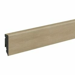 Schlussverkauf 🎉 BAUHAUS Profiles And More Sockelleiste KU51L Châteaux Neuf 2,4 M X 15 Mm X 50 Mm, Gerade 😀