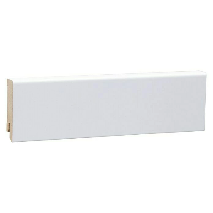 Bester Verkauf 🌟 BAUHAUS Sockelleiste Weiß, 2,4 M X 16 Mm X 58 Mm, Gerundet, MDF 😍 2 Bester Verkauf 🌟 BAUHAUS Sockelleiste Weiß, 2,4 M X 16 Mm X 58 Mm, Gerundet, MDF 😍 – Bild 2
