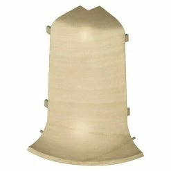 Billig 💯 BAUHAUS LOGOCLIC Außenecke Buche Hell, 2 Stk., Geeignet Für: Kabelkanal-Sockelleisten 🧨