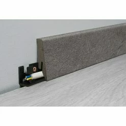 Angebote ❤️ BAUHAUS LOGOCLIC Aquaprotect Sockelleiste K58 Pure 2,6 M X 18 Mm X 58 Mm, Gerade 👍