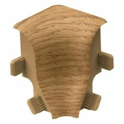 Billig 🌟 BAUHAUS LOGOCLIC Innenecke K40 Eiche Struktur, 2 Stk., Geeignet Für: Sockelleiste K40 🌟