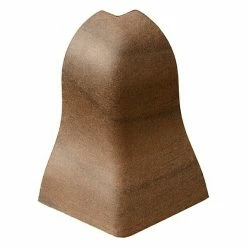 Bestes Angebot 😉 BAUHAUS LOGOCLIC Außenecke K40 Nussbaum, 2 Stk., Geeignet Für: Sockelleiste K40 🔥