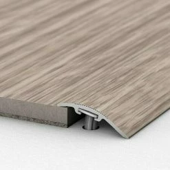 Bestpreis ✨ BAUHAUS LOGOCLIC Anpassprofil 205 Eiche Grau, 0,9 M X 37 Mm, Montageart: Schrauben ⌛