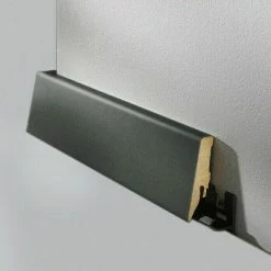 Top 10 💯 BAUHAUS LOGOCLIC Sockelleiste K58 D Anthrazit 2,6 M X 19 Mm X 58 Mm, Gerade 😍