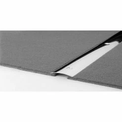 Bestes Angebot 🎁 BAUHAUS LOGOCLIC Übergangsprofil 110 Edelstahl Glänzend, 2,7 M X 30 Mm X 3,5 Mm, Montageart: Schrauben, Mittig Versenkt Gelocht 😍