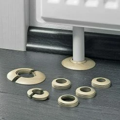 Blitzangebot 💯 BAUHAUS LOGOCLIC Rohrrosette Ahorn, 2 Stk., Kunststoff 🔔