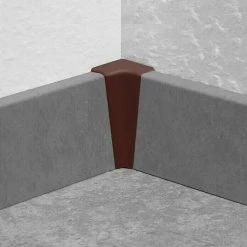 Blitzangebot ⌛ BAUHAUS LOGOCLIC Innenecke K40 C Dunkelbraun, 2 Stk., Passend Für: LOGOCLIC Sockelleiste K40 C ✨