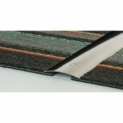 Bestes Angebot 🔔 BAUHAUS LOGOCLIC Übergangsprofil 102 Edelstahl Glänzend, 2,7 M X 50 Mm X 5,6 Mm, Montageart: Schrauben, Mittig Versenkt Gelocht ✨