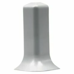 Budget 🎉 BAUHAUS LOGOCLIC Außenecke Hellgrau, 2 Stk., Geeignet Für: Klemmsockelleisten ✨