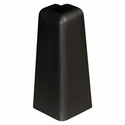 Bestpreis ✔️ BAUHAUS Egger Außenecke Schwarz, 2 Stk., Passend Für: Egger Sockelleisten 17 X 60 Mm 🛒
