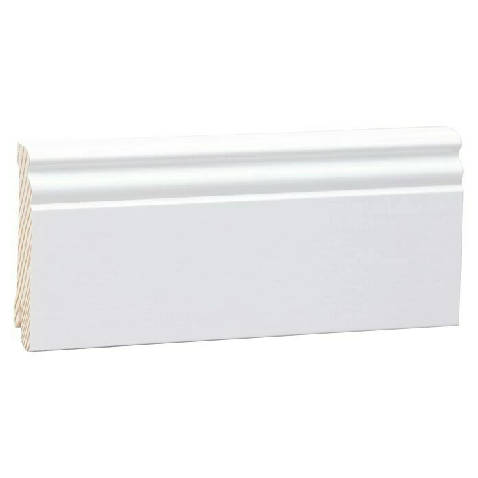 Neu 🤩 BAUHAUS Sockelleiste Weiß, 2,4 M X 1,8 Cm X 8 Cm, Profiliert 😉 2 Neu 🤩 BAUHAUS Sockelleiste Weiß, 2,4 M X 1,8 Cm X 8 Cm, Profiliert 😉 – Bild 2